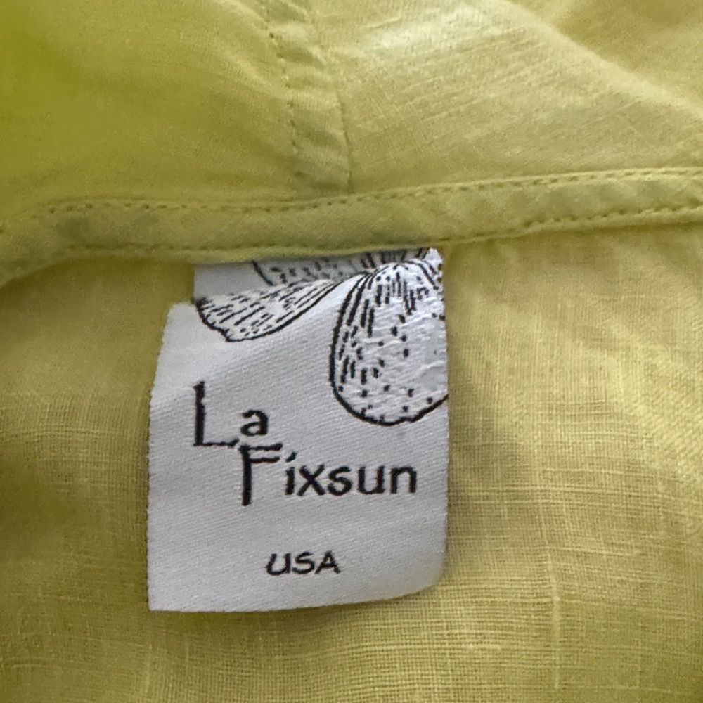 La Fixsun Linen Oversized Shirt - Picture 2 of 3